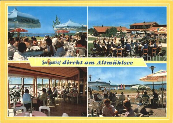 Gunzenhausen Altmuehlsee Seegasthof im Seezentrum