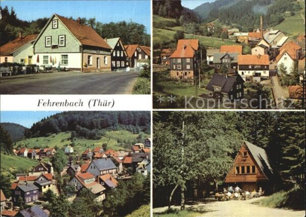 Fehrenbach Thueringer Wald Rasthof Waldbaude Werraquelle