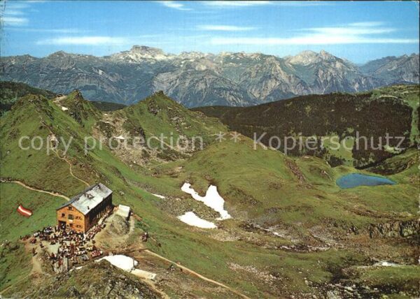 Schruns Vorarlberg Fliegeraufnahme Wormser Hütte