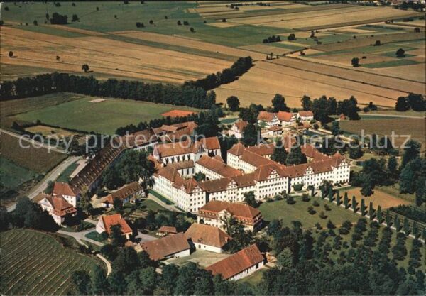 Salem Baden Fliegeraufnahme Schloss und Schule