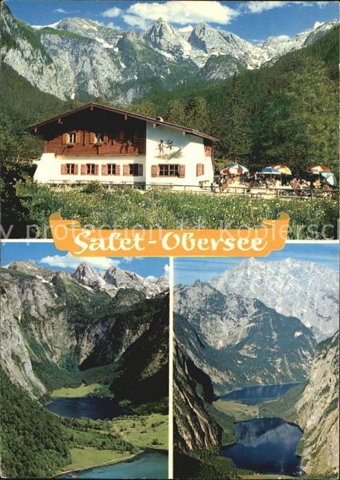 Watzmann Saletalpe Obersee mit Teufelshörnern