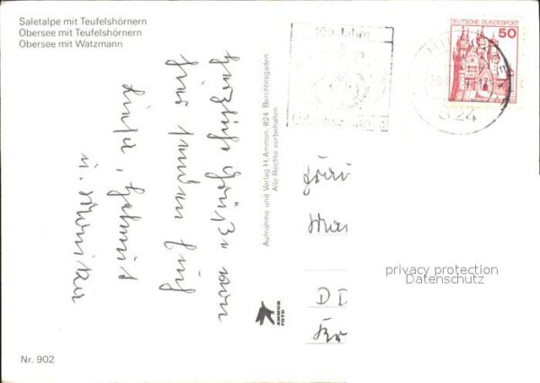 Watzmann Saletalpe Obersee mit Teufelshörnern – Bild 2