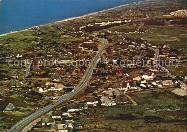 Rantum Sylt Fliegeraufnahme
