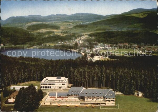 Saig Schwarzwald Kurhotel Saigerhöh Fliegeraufnahme