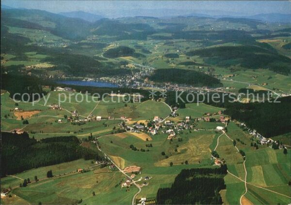 Saig Schwarzwald Fliegeraufnahme