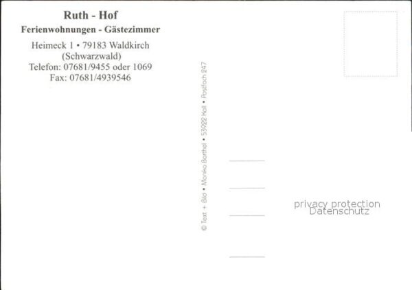Waldkirch Breisgau Ruth-Hof Ferienwohnungen – Bild 2
