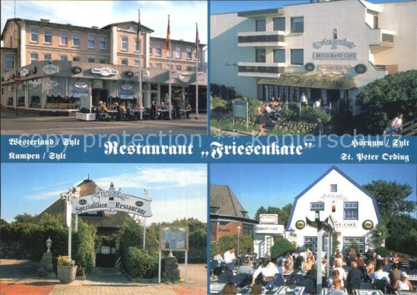 Westerland Sylt Kampen Hörnum St. Peter Ording Restaura