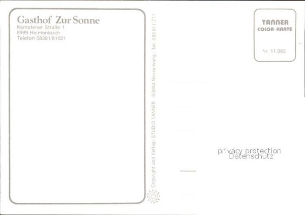 Heimenkirch Gasthof Zur Sonne – Bild 2
