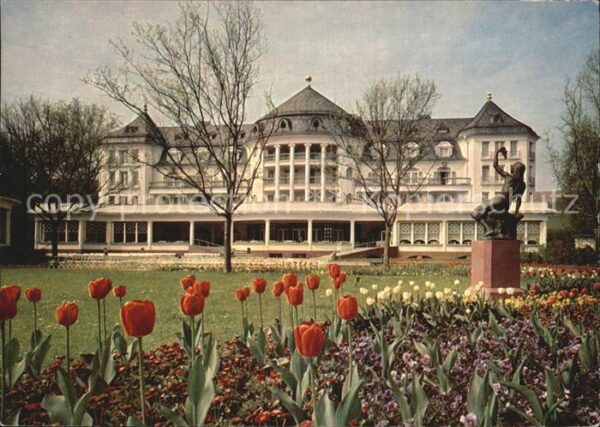 Bad Kreuznach Kurhaus mit Traubenmädchen von Hanna Ca