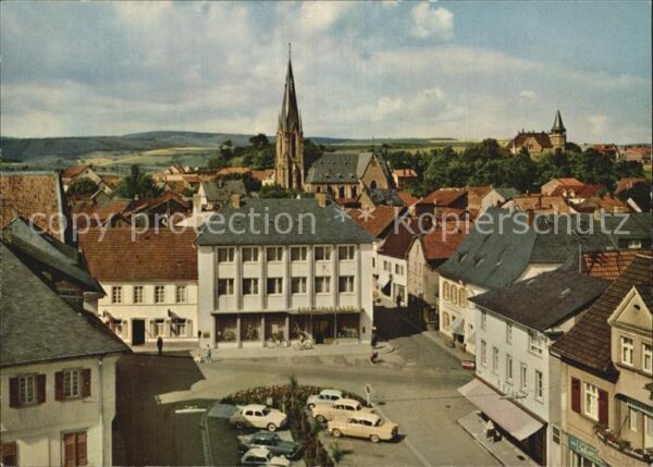 Sobernheim Bad Felkekurort Marktplatz und Haus Hüttenb