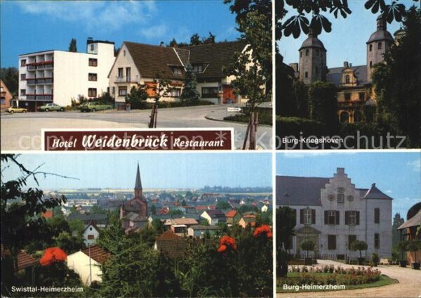 Heimerzheim Hotel Weidenbrück Restaurant Burg-Krieg