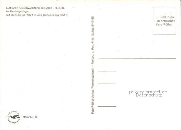 Oberwarmensteinach Fliegeraufnahme mit Ochsenkopf und Schn – Bild 2