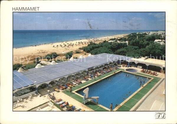 Hammamet Hotel les Colombes Pool Strand