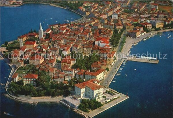 Porec Fliegeraufnahme