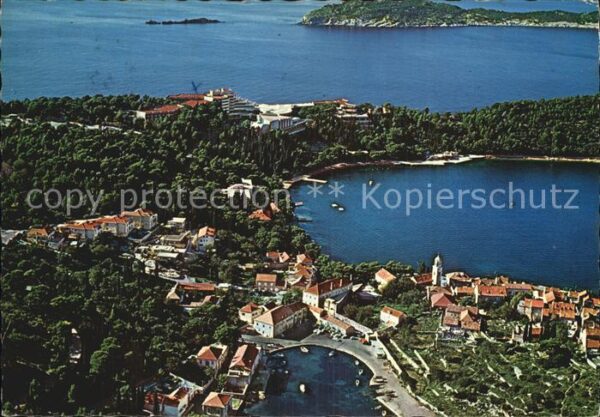 Dubrovnik Ragusa Fliegeraufnahme