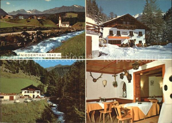 Niederthai Umhausen Tirol Berggasthof Pension Stuibenfall