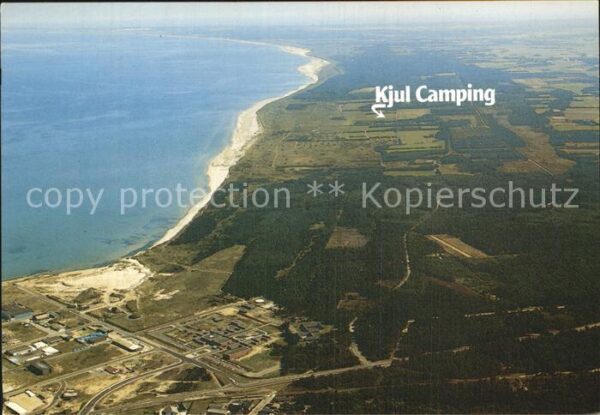 Hirthals Fliegeraufnahme Kjul Camping