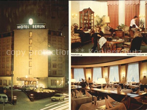 Hamburg Hotel Berlin Restaurant Kroefels