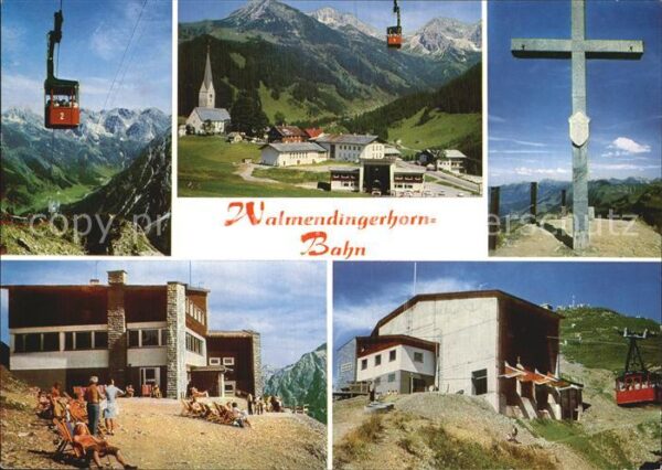 Mittelberg Kleinwalsertal Walmendingerhorn-Bahn
