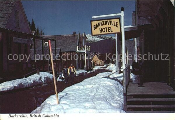 Barkerville British Columbia Main-Street