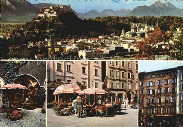 Salzburg Oesterreich Mozarts-Geburtshaus Universitätsplatz
