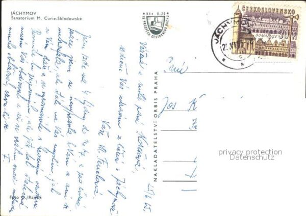 Jachymov Sanatorium M. Curie Sklodowske – Bild 2