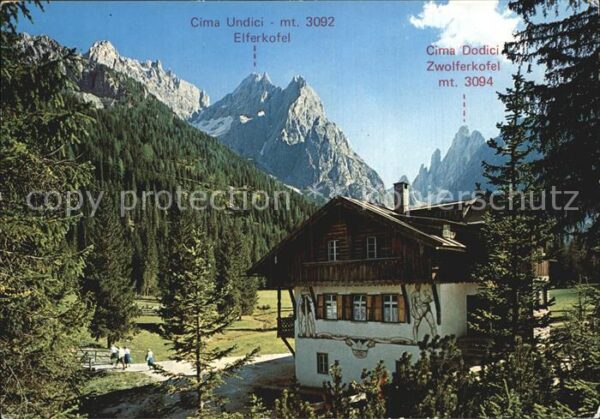 Fischleinthal Dolomiten Sexten