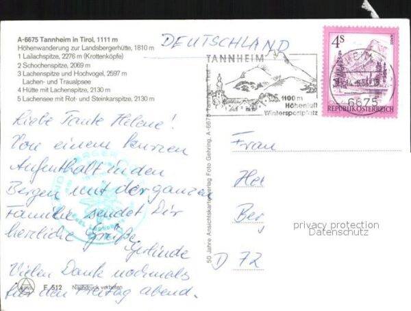 Tannheim Tirol Landesbergerhütte – Bild 2