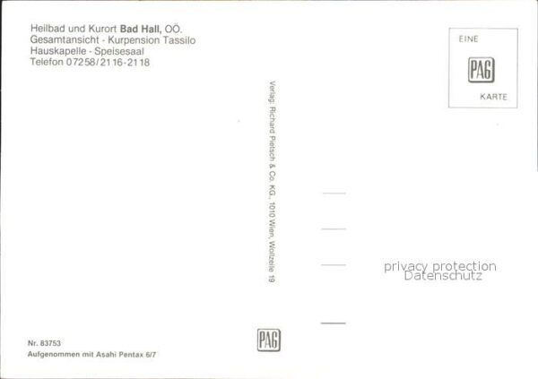 Bad Hall Oberoesterreich Heilbad und Kurort Kurpension Tassilo – Bild 2