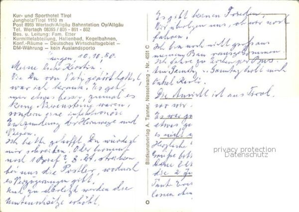 Jungholz Tirol Kur- und Sporthotel Tirol – Bild 2