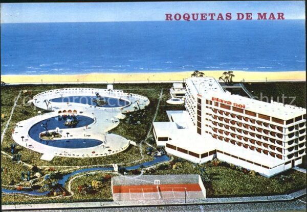 Roquetas de Mar Fliegeraufnahme Hotel Playasol
