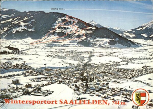 Saalfelden Steinernes Meer Fliegeraufnahme