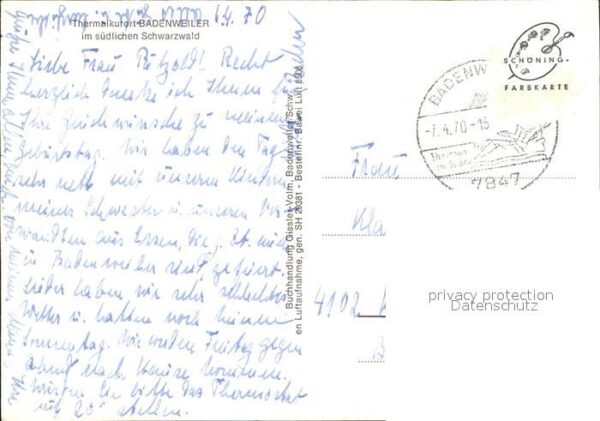 Badenweiler Fliegeraufnahme – Bild 2