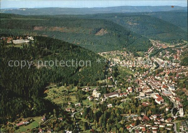 Bad Wildbad Fliegeraufnahme