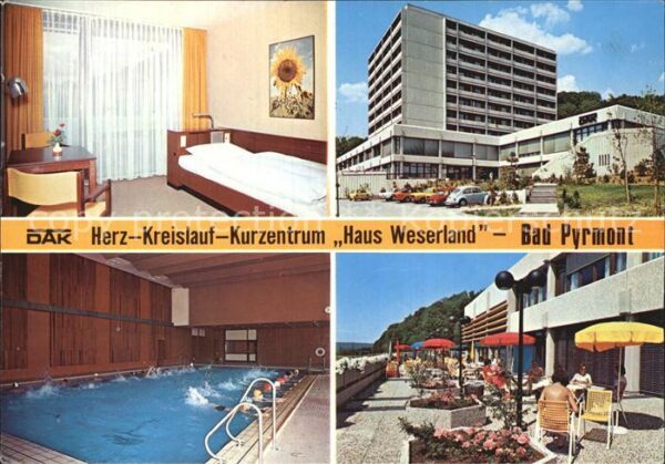 Bad Pyrmont Herz Kreislauf Kurzentrum Haus Weserlan