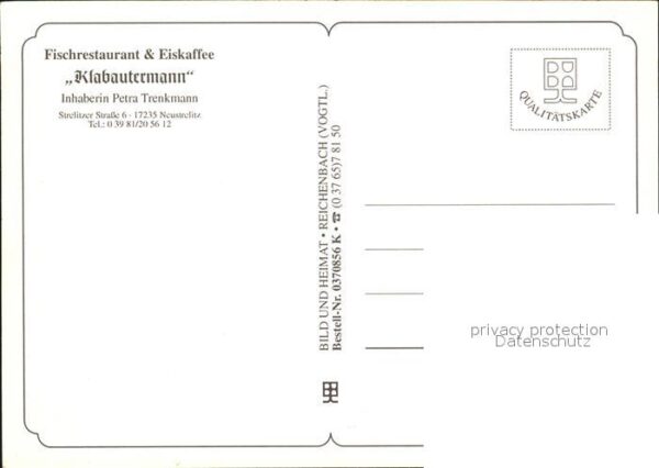 Neustrelitz Restaurant EisCafe Klabautermann – Bild 2