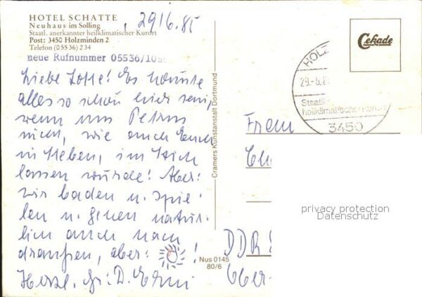 Neuhaus Solling Hotel Schatte Gastraum Garten Hallenbad – Bild 2