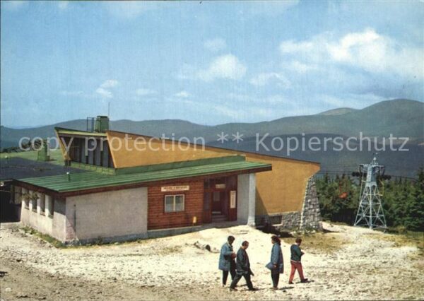 Krkonose Horni stanice lanovky na Plan