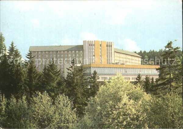 Oberhof Thueringen Erholungsheim Fritz Weineck