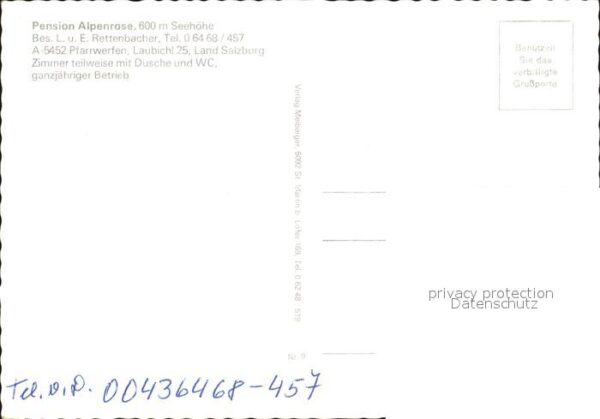 Pfarrwerfen Pension Alpenrose – Bild 2