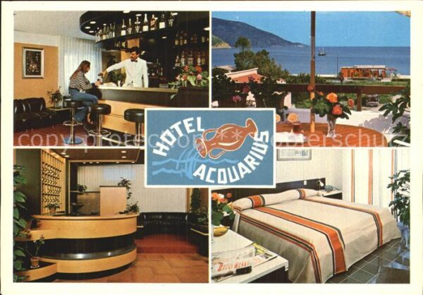 Livorno Hotel Aquarius Bar Doppelzimmer Recepti