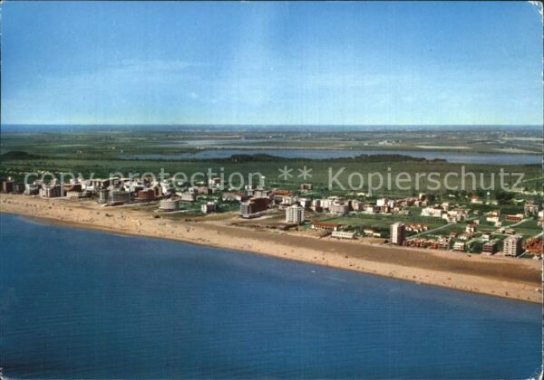Lido di Bibione Fliegeraufnahme