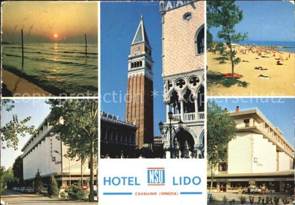 Cavallino Venezia Hotel Lido Strand Sonnenuntergang