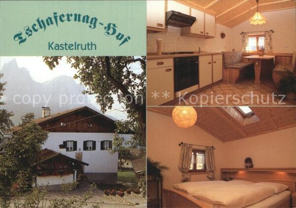 Kastelruth Suedtirol Tscharfenang Hof  Küche Doppelzimmer