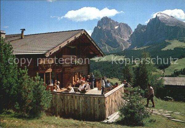 Seiser Alm Dolomiten Skihütte Rauch