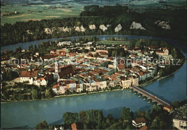 Wasserburg Inn Fliegeraufnahme