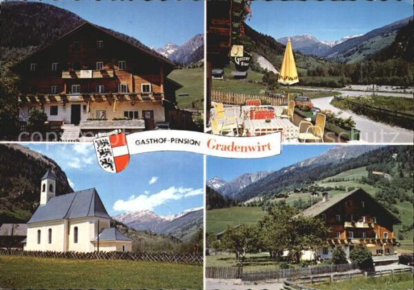 Kaernten Gasthof Gradenwirt Putschall Kirche Ter