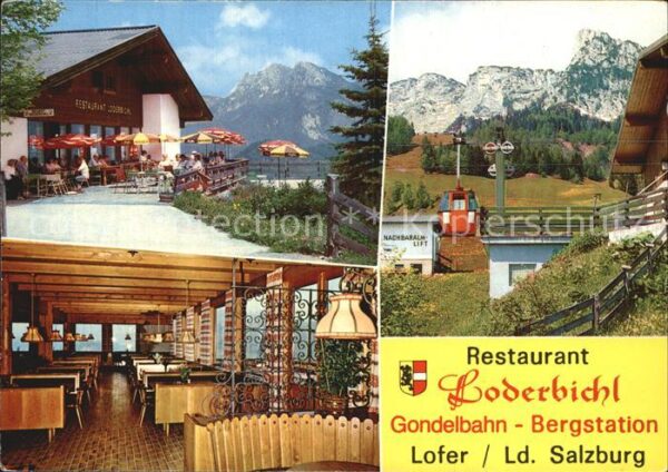 Lofer Restaurant Loderbichel Panorama Gastrau