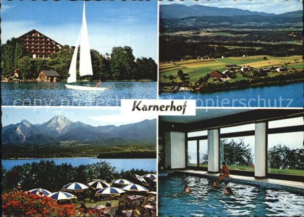 Egg Faakersee Hotel Kanerhof Hallenbad Terrasse Panor