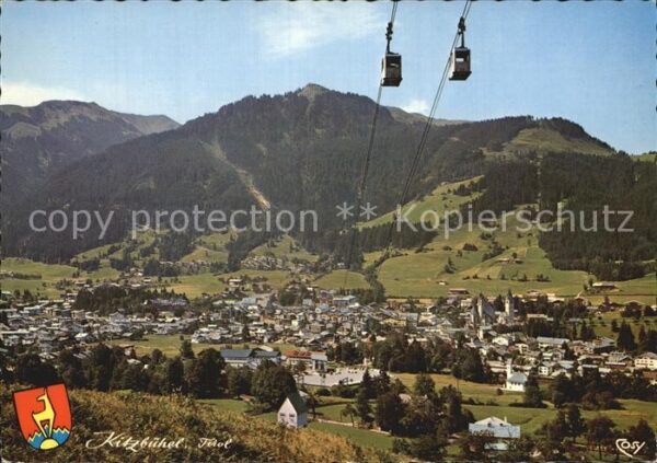 Kitzbuehel Tirol Seilbahn zum Horn Hahnenkamm
